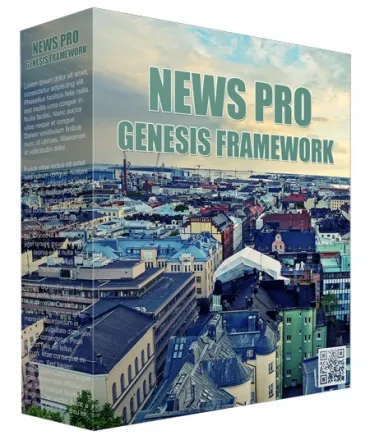 eCover representing News Pro Genesis FrameWork Templates & Themes with Personal Use Rights