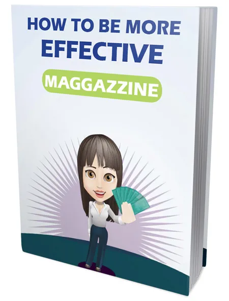 eCover representing How To Be More Effective eBooks & Reports with Private Label Rights