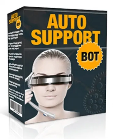 eCover representing Auto Support Bot Software & Scripts with Master Resell Rights