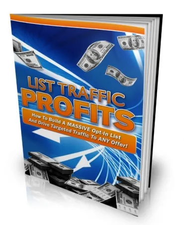 eCover representing List Traffic Profits eBooks & Reports/Videos, Tutorials & Courses with Master Resell Rights