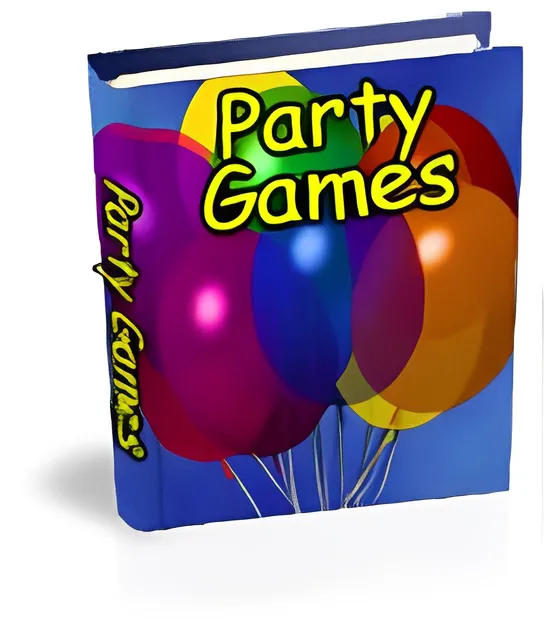 eCover representing Party Games eBooks eBooks & Reports with Personal Use Rights