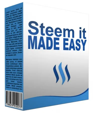 eCover representing SteemIt Made Easy Software & Scripts with Master Resell Rights