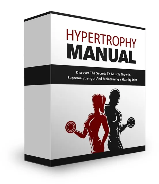 eCover representing Hypertrophy Manual eBooks & Reports with Master Resell Rights