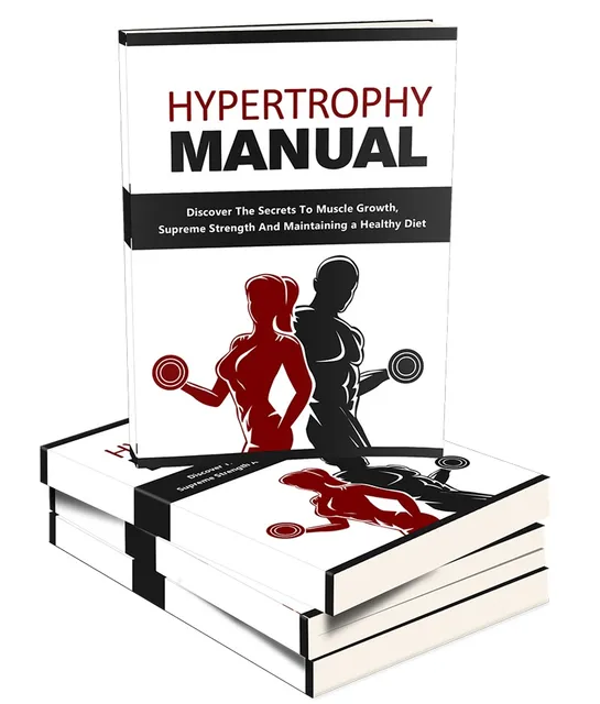 eCover representing Hypertrophy Manual eBooks & Reports with Master Resell Rights