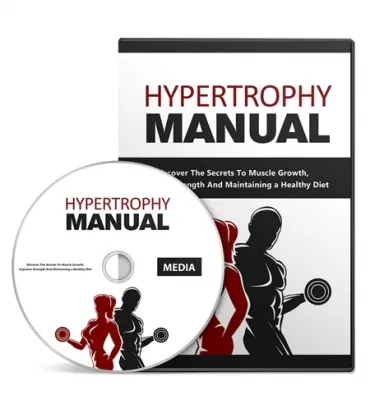 eCover representing Hypertrophy Manual Gold eBooks & Reports/Videos, Tutorials & Courses with Master Resell Rights