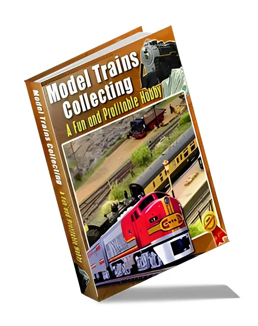 eCover representing Model Trains Collecting eBooks & Reports with Master Resell Rights