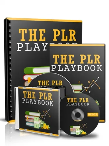 eCover representing The PLR Playbook eBooks & Reports/Videos, Tutorials & Courses with Personal Use Rights