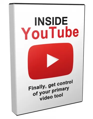eCover representing Inside YouTube Videos, Tutorials & Courses with Personal Use Rights
