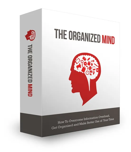 eCover representing The Organized Mind eBooks & Reports with Master Resell Rights
