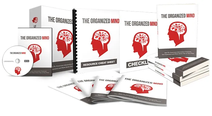 eCover representing The Organized Mind eBooks & Reports with Master Resell Rights