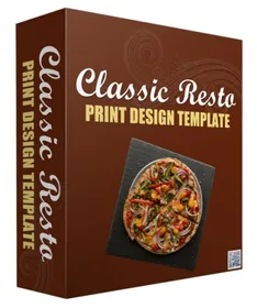 Classic Resto Print Design Template small