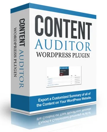 eCover representing Content Auditor WordPress Plugin  with Personal Use Rights