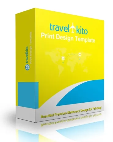 eCover representing Travel Kito Print Design Template  with Personal Use Rights