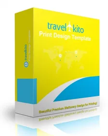 Travel Kito Print Design Template small