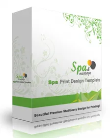 Spa Print Design Template small