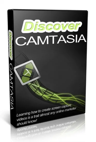 eCover representing Discover Camtasia Videos, Tutorials & Courses with Personal Use Rights