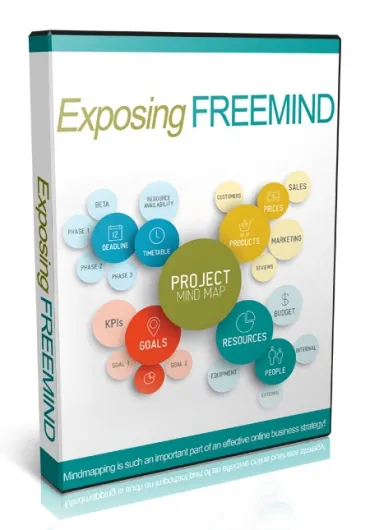 eCover representing Exposing Freemind Videos, Tutorials & Courses with Personal Use Rights
