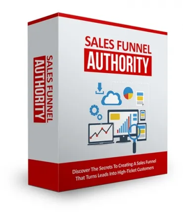 eCover representing Sales Funnel Authority eBooks & Reports with Master Resell Rights