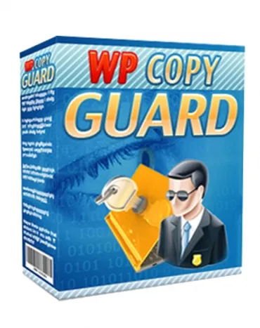 eCover representing WP Copy Guard  with Master Resell Rights