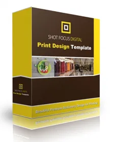 Shot Focus Print Design Template small