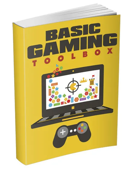 eCover representing Basic Gaming Toolbox eBooks & Reports with Resell Rights