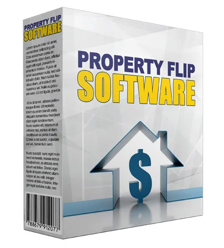 eCover representing Property Flip Software eBooks & Reports/Videos, Tutorials & Courses/Software & Scripts with Master Resell Rights