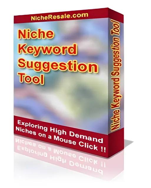 eCover representing Niche Keyword Suggestion Tool Version 2.5  with Personal Use Rights