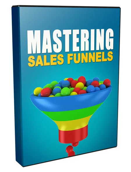 eCover representing Mastering Sales Funnels Videos, Tutorials & Courses with Personal Use Rights