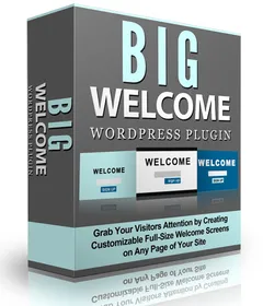 Big Welcome Plugin small