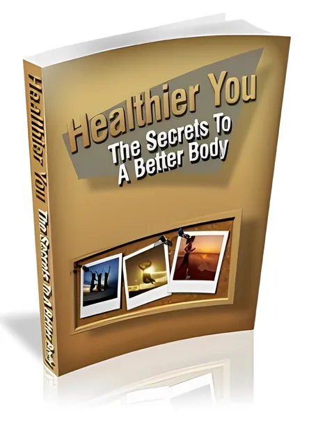 eCover representing Healthier You eBooks & Reports with Master Resell Rights