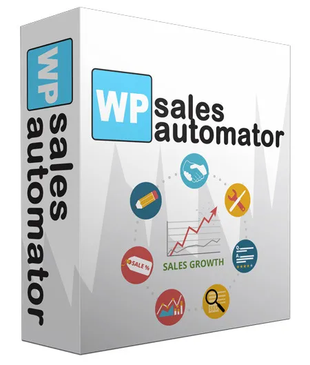 eCover representing WP Sales Automator Wordpress Plugin eBooks & Reports with Personal Use Rights