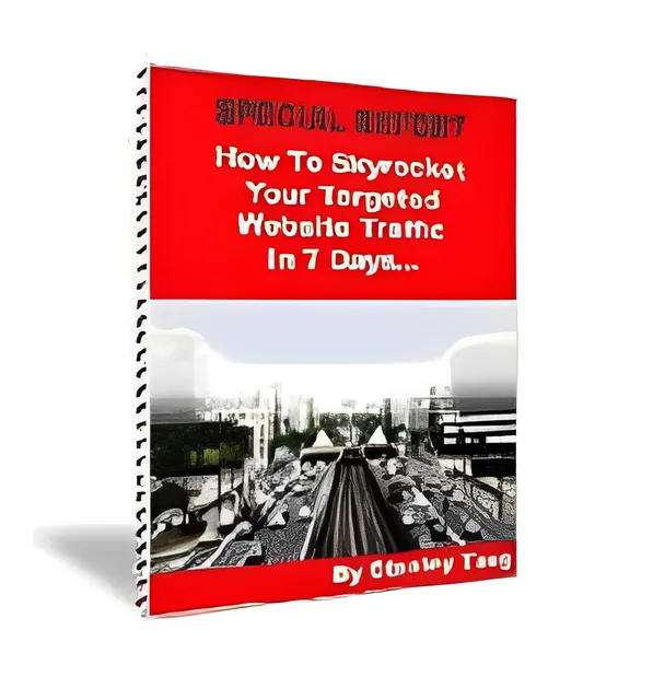 eCover representing How To Skyrocket Your Targeted Website Traffic eBooks & Reports with Resell Rights