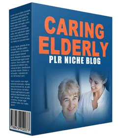 Caring Elderly PLR Niche Blog small