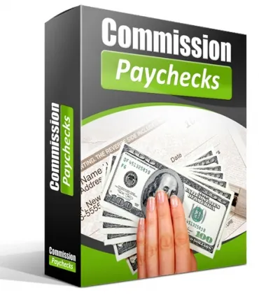 eCover representing Commission Paychecks eBooks & Reports with Private Label Rights