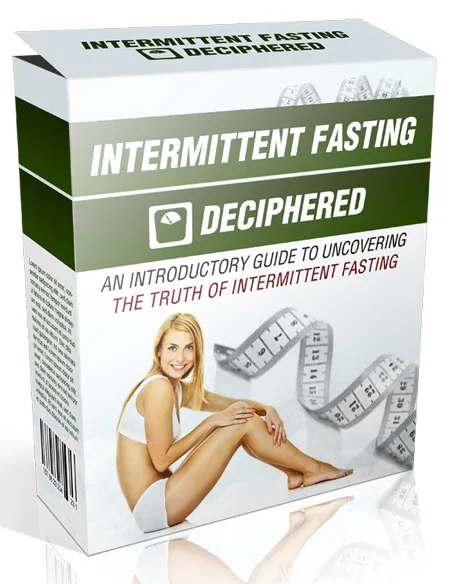 eCover representing Intermittent Fasting Deciphered eBooks & Reports with Resell Rights