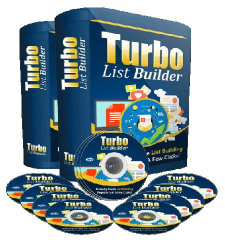 eCover representing Turbo List Builder Videos, Tutorials & Courses with Personal Use Rights