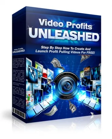 eCover representing Video Profits Unleashed Videos, Tutorials & Courses with Personal Use Rights
