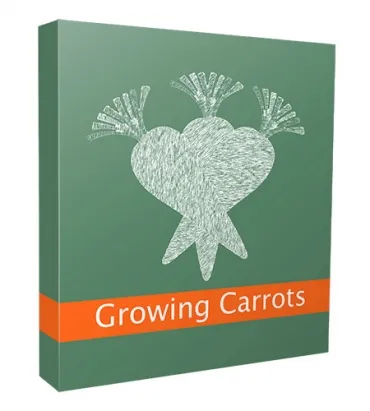 eCover representing New Growing Carrots Niche Website V3  with Personal Use Rights