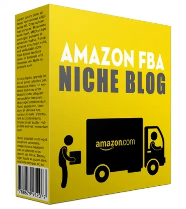 eCover representing Amazon FBA Flipping Niche Website Package  with Personal Use Rights