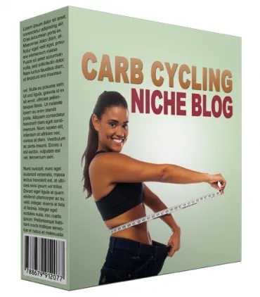 eCover representing New Carb Cycling Niche Site Templates & Themes with Personal Use Rights
