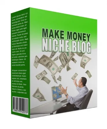 eCover representing New Make Money Photo Flipping Niche Blog  with Personal Use Rights