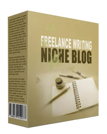 eCover representing New Freelance Writing Flipping Niche Blog  with Personal Use Rights
