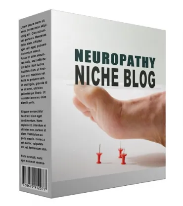 eCover representing Neuropathy Flipping Niche Blog  with Personal Use Rights