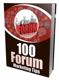 100 Forum Marketing Tips small