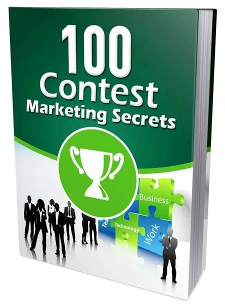 eCover representing 100 Contest Marketing Secrets eBooks & Reports with Master Resell Rights