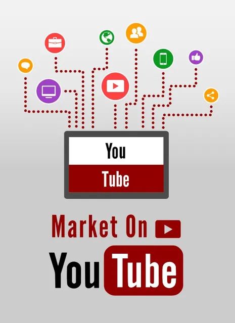 eCover representing Market On YouTube Videos, Tutorials & Courses with Master Resell Rights