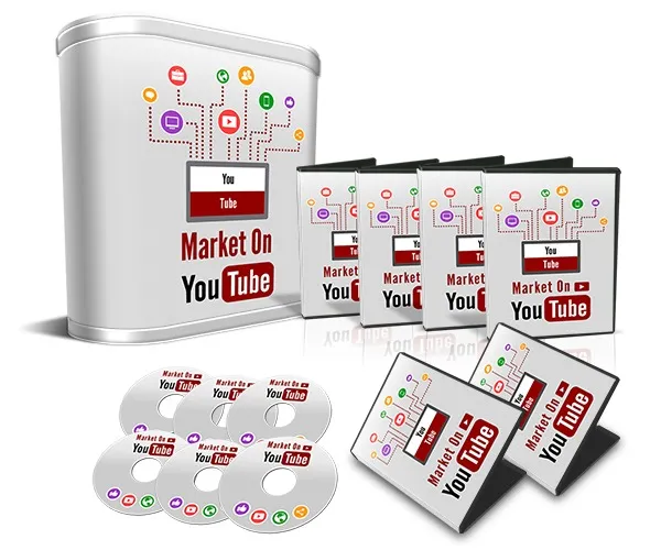 eCover representing Market On YouTube Videos, Tutorials & Courses with Master Resell Rights