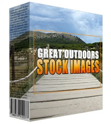 eCover representing Great Outdoors Stock Images  with Master Resell Rights