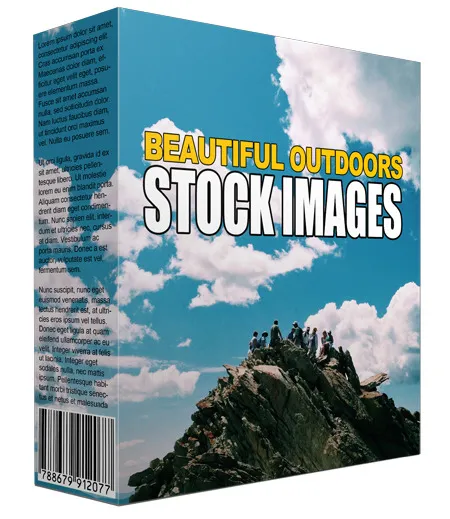 eCover representing Beautiful Outdoors Stock Images  with Master Resell Rights