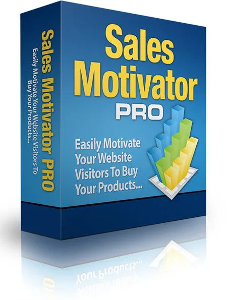 eCover representing Sales Motivator Pro Software & Scripts with Master Resell Rights